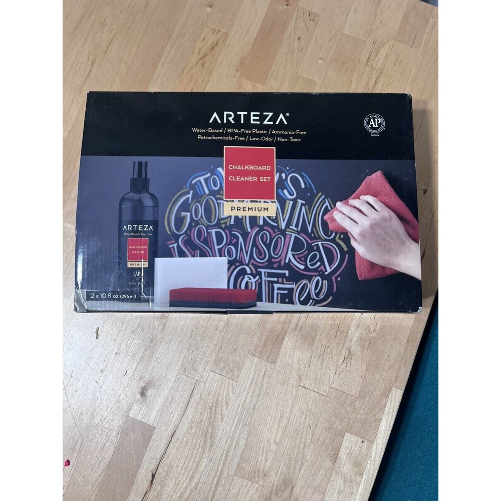 Arteza Chalkboard Cleaner Set Premium 2 bottles 10oz each